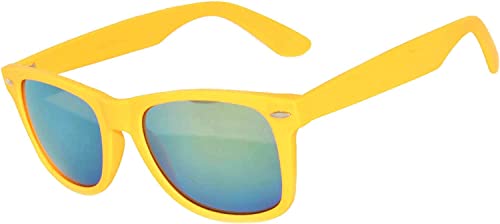 OWL Retro Vintage Sunglasses Colorful Mirror Lens Matte Frame 3,5,6,10,12,14 Pairs4