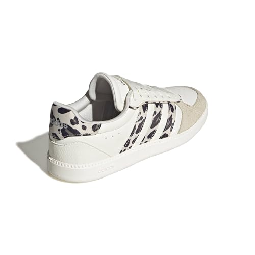 Image of adidas Womens Breaknet Sleek Sneakers Shoes Casual - Brown