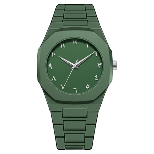 Image of PAPIO Modern Minimalist Polycarbon Analog Unisex Watch, Lightweight Touch Strap