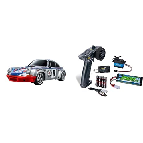 TAMIYA 300058571 1:10 RC Porsche 911 Carrera RSR (TT-02) + Komplettset Start - ferngesteuertes Auto, Fahrzeug, Modellbau, Zusammenbauen, Hobby, RC Bausatz