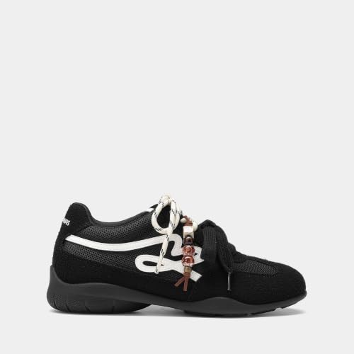 DREAM PAIRS Women's Retro Platform Sneakers Walking Shoes,Black,8.5 - image 6