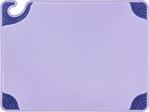 Tabla de Cortar San Jamar Saf-T-Grip 38x50 cm Morada