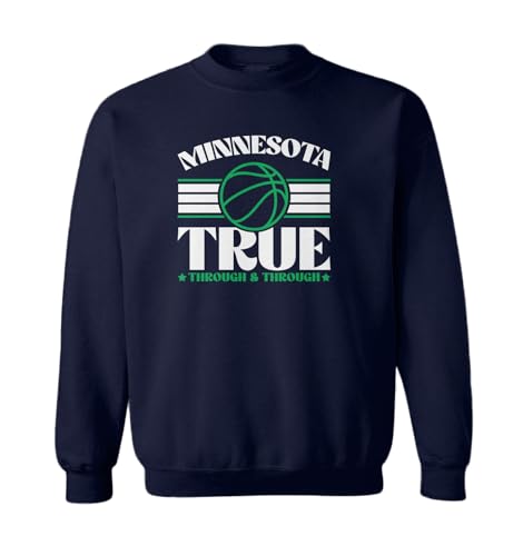Minnesota True Through & Through Toddler Fleece Crewneck Sweater