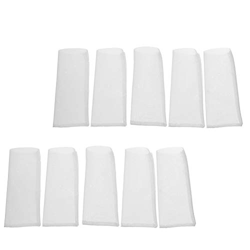 Teerfu en maille de colophane - Pour sachets de thés, filtres-presse - 6,3 x 10,2 cm - En nylon - Pour extraction d'huile, filtration 2.5 * 4 inch 10pack 120 Micron Cover