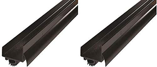 M-D Building Products 69554 1-3/4-Inch by 36-Inch DB003 U-Shaped Door Bottom with Drip Cap, Bronze Pack of 2