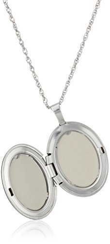 Amazon Essentials Oval Hand Engraved Locket Necklace, 18", (previously Amazon Collection)2