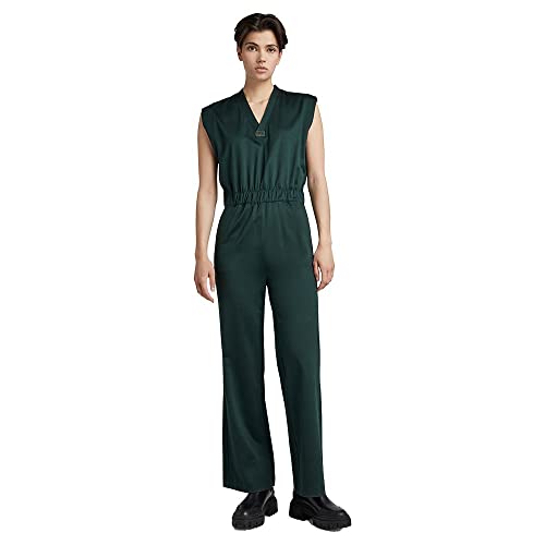 Mono de mujer G-STAR de pernera ancha y escote en V elegante