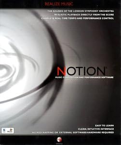 Notion Music 2.0 - Windows and Macintosh