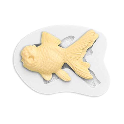 Molde de silicona para decoración de tortas marino