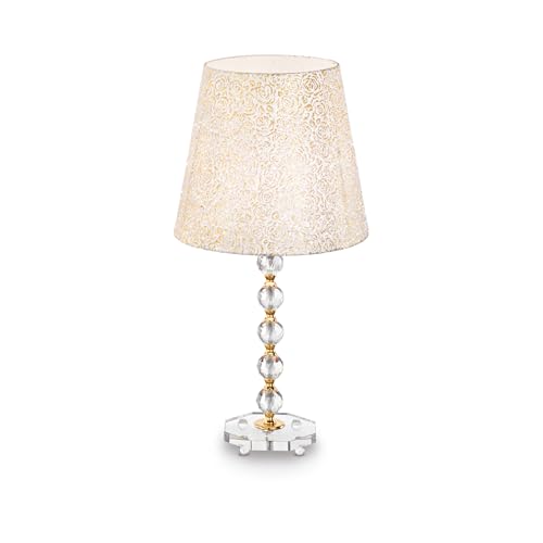 Lampe de table Queen TL1 Big E27 Or au design élégant et finitions haut de gamme