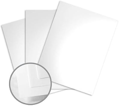Color Copy Gloss Pure White Card Stock - 18 x 12 in 80 lb Cover Glossy C/2S 250 per Package