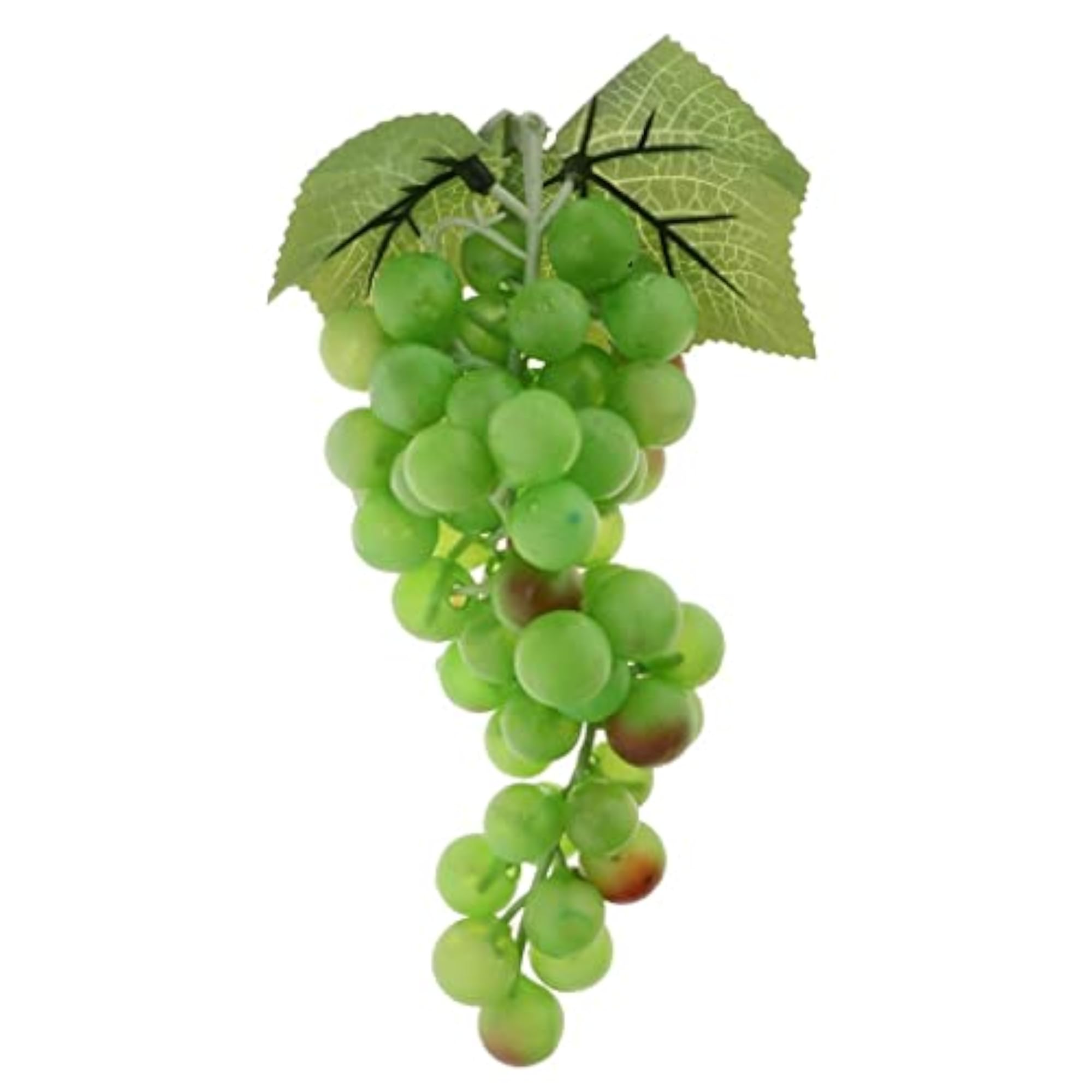 6xArtificial Fake Grape Fruit Home Kitchen Cabinet Display Green-60 Grapes