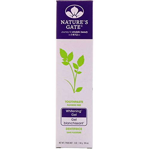 Nature's Gate Natural Toothpaste, Whitening Gel, 5 Ounce (141 g)