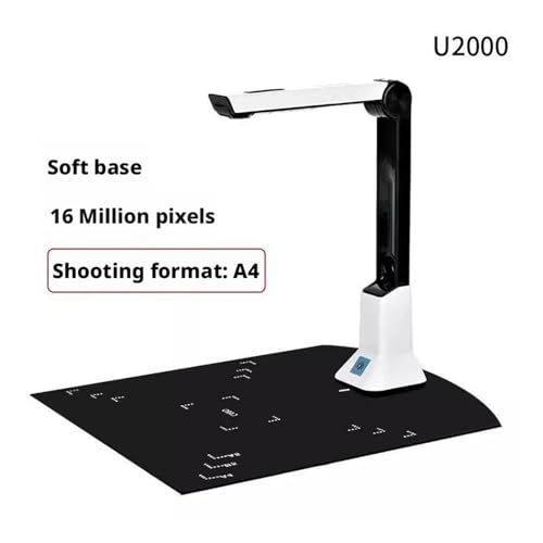 Cámara de documentos U2000        , el escáner portátil de 16 MP ideal para gestionar tus facturas 4
