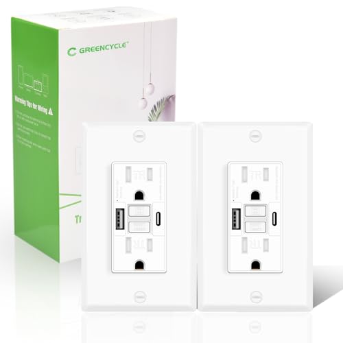 Greencycle GFCI USB 2-Pack