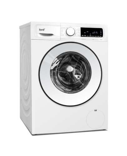 LORD W1000 Waschmaschine Frontlader | 9kg 14 Programme Energieklasse A