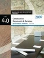 Construction Documents & Services Question & Answer 2009 1427770352 Book Cover
