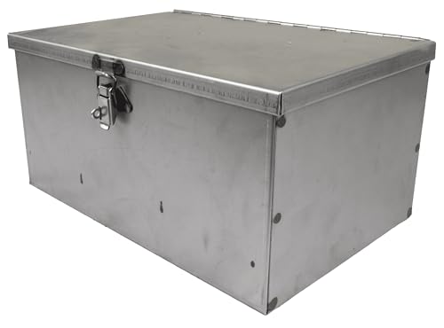 Ama Caja De Herramientas: Caja De Herramientas Vacía De Chapa, Doblada Y Soldada, Medidas 300 X 200 X 150 Mm Ama Caja De Herramientas: Caja De Herramientas Vacía De Chapa, Doblada Y Soldada, Medidas 300 X 200 X 150 Mm