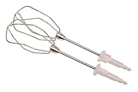 Rührbesen für Bosch (MFQ30..., MFQ35..., MFQ4...) / Siemens (MQ95...., MQ 96...) Handrührgerät (653471 / 640906)