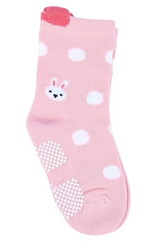 Image of NEOBABY Dotted Anti Slip Grip Socks for 1 Year to 5 Years Kids Boys & Girls (Assorted /Random Designs)