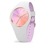 Wasserdichtigkeit bis 10 ATM ICE-WATCH - ICE duo chic White orchid - Weiße Damenuhr mit Silikonarmband - 016978 (Small)