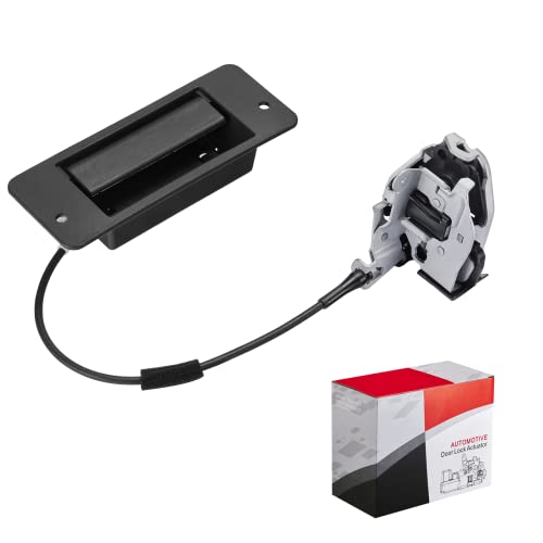 Image of SYERAL E150-E350 Vans Rear Door Latch Assembly 8C2Z-15431A03-A Compatible with Ford E150 E250 E350 Econoline Van 1992-2019 Rear Left Driver Side Cargo Door Lock Latch