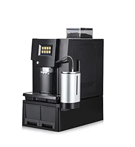 Kombi-Kaffeemaschine & Espressomaschine + fortschrittlicher Milchaufschäumer für Cappuccino, Latte Macchiato, Glaskaffeekanne