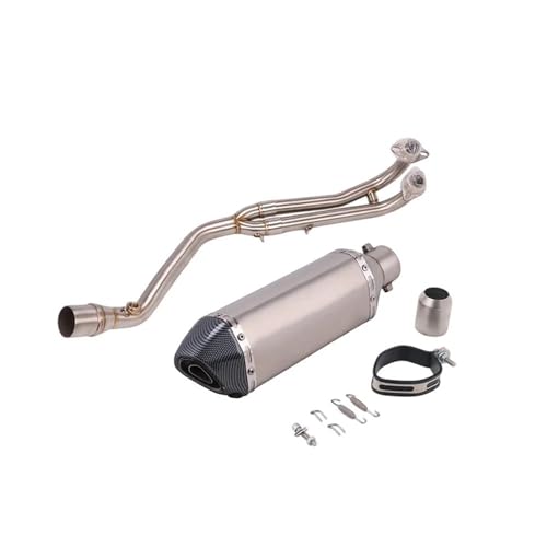 Ligne d'échappement TMAX 500 530 2008-2016 finition inox premium 370mm