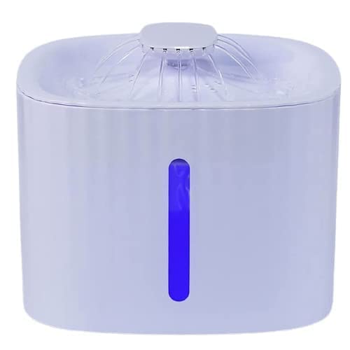 Pet Water Fountain, 84oz/2.5L Healthy Cat Water Dispenser, Dog Cat