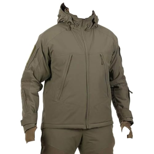 UF Pro Delta OL 4.0 Jacket Military Tactical Outerwear Jacket, Brown Grey, L (US Size: M/L)