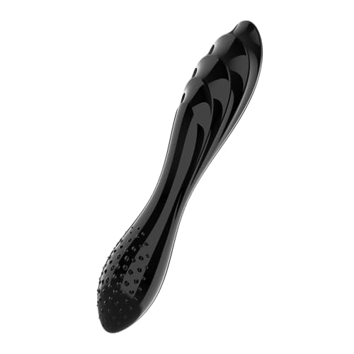 Satisfyer Dazzling Crystal 1 22cm Dildo Para Punto G Dildo De Vidrio Vidrio De Borosilicato Estructura Con Nudos Para Mayor Estimulación Eje Ancho Con Estructura Ondulada Satisfyer Dazzling Crystal 1 22cm Dildo Para Punto G Dildo De Vidrio Vidrio De Borosilicato Estructura Con Nudos Para Mayor Estimulación Eje Ancho Con Estructura Ondulada