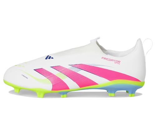 adidas Unisex-Child League Predator Laceless Firm Multi Ground Soccer Cleats (Little Big Kid) Sneaker4