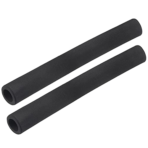uxcell Foam Tubing for Handle Grip Support, Pipe Insulation, 1-inch(25mm) ID 35mm OD 495mm Length Black 2pcs by uxcell - Used condition - CA$17.37