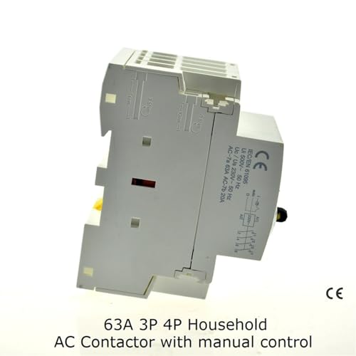 Contacteur 63A avec commande manuelle 24V pour tableau électrique