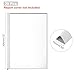 PATIKIL 20Pcs Binding Bars, 15mm Binding Bars Slide Grip 120 Sheets Capacity A4 Size Report Binder Presentation Binder for Report Cover Resume, White