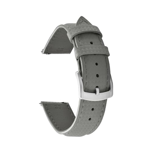 Bracelet de montre universel gris 19 mm pour hommes et femmes actif au quotidien
