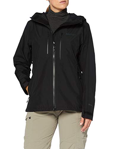Veste imperméable femme Marmot Cropp River noire taille S