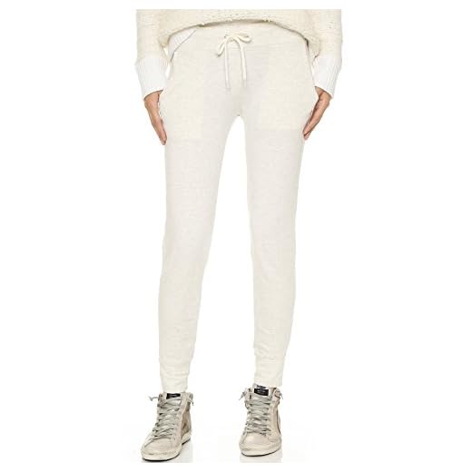 Monrow Women's Sporty Sweatpants, Ash, Small