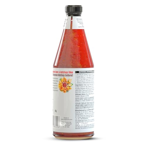Image of Ching's Secret Schezwan & Tomato Sauce Ketchup, 485 g