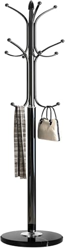 ORCHID M® Coat Racks, Coat Stand Metal Hat Heavy Bedroom Hal...