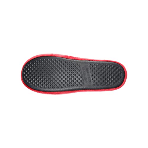 Image of FOCO Oklahoma Sooners NCAA Mens Team Logo Staycation Slippers