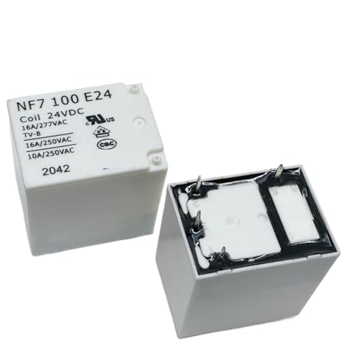 Relais NF7 100 E24 24 V CC composants électroniques durables 22FA-16 A