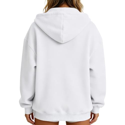 eoeioa Womens Football Mom Sweatshirt College Sweatshirt with Pockets - image 3