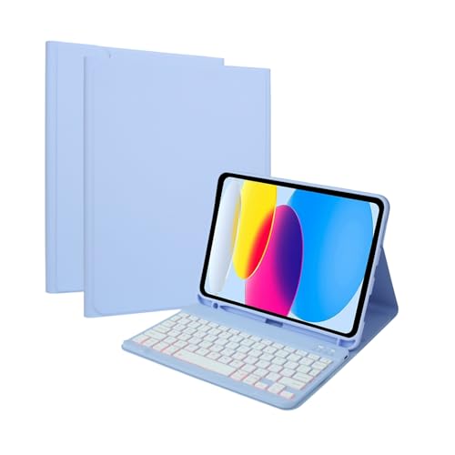 Clavier pour iPad Air 5e génération rétroéclairé idéal pour le télétravail nomade