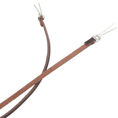 Image of Gamboa 100% Leather Hat Chin Strap for Men and Women Removable Hat Chin Cord for Cowboy and Sun Hats