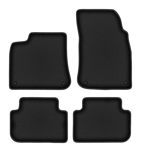 Tapis de sol Audi Q8 caoutchouc jeu de 4 pièces sur mesure noir SUV 2020