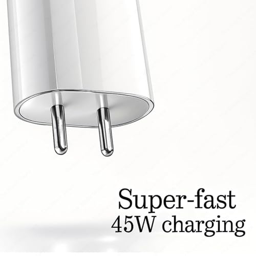 Image of Original 45W PD Charging Adapter Compatible with N0thing Phone 2a, 2, 1 & Others No-Thing Devices (83S000839)