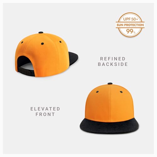 Image of ChoKoLids Flat Visor Snapback Hat Blank Cap Baseball Cap