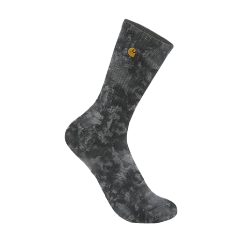 Carhartt Men's Midweight Tie-Dye Crew Sock 2 Pack