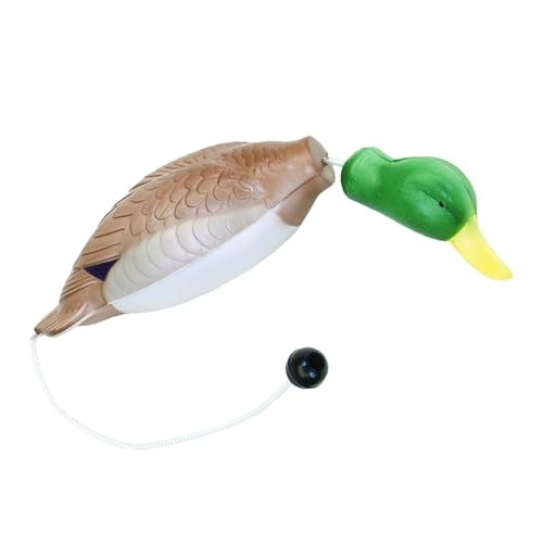 Coastal Pet - Water & Woods Tethered-Head Foam Fowl Dog Trainer, Mallard, Small